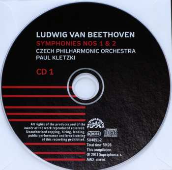 6CD/Doos The Czech Philharmonic Orchestra: Symphonies