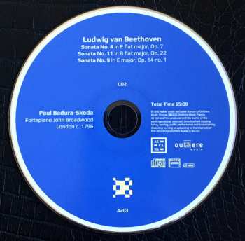 9CD/Doos Ludwig van Beethoven: The Complete Piano Sonatas Played On Period Instruments