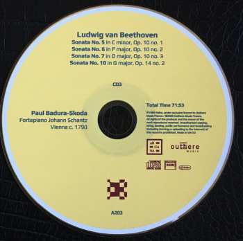 9CD/Doos Ludwig van Beethoven: The Complete Piano Sonatas Played On Period Instruments