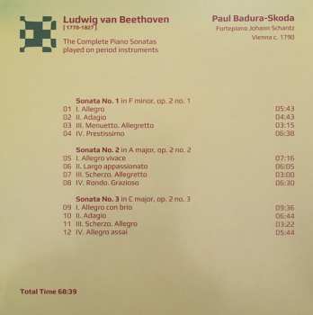 9CD/Doos Ludwig van Beethoven: The Complete Piano Sonatas Played On Period Instruments