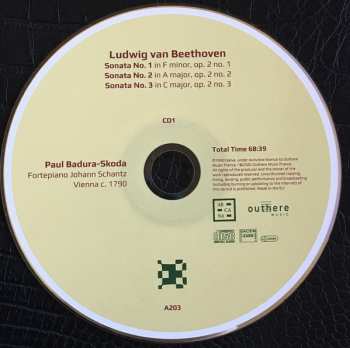 9CD/Doos Ludwig van Beethoven: The Complete Piano Sonatas Played On Period Instruments