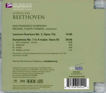 SACD Ludwig van Beethoven: Leonore Overture No. 3, Symphony No. 7