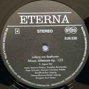2LP Ludwig van Beethoven: Missa Solemnis D-dur Op. 123 LTD | NUM