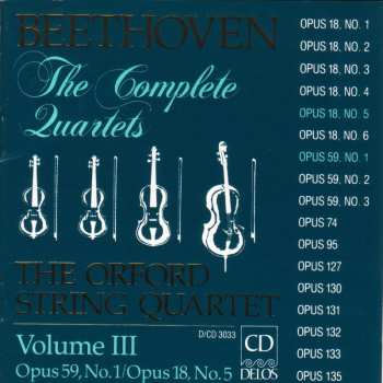 CD Ludwig van Beethoven: The Complete String Quartets, Volume III