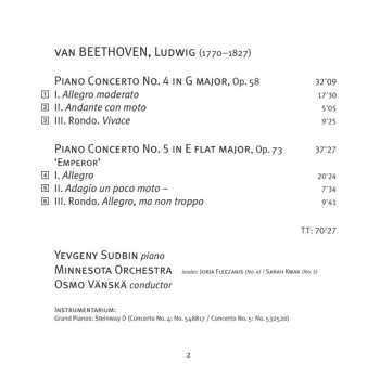 SACD Ludwig van Beethoven: Piano Concertos 4 & 5