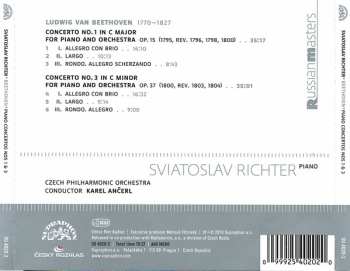 CD The Czech Philharmonic Orchestra: Piano Concertos Nos 1 & 3