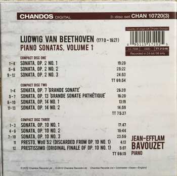 3CD Ludwig van Beethoven: Piano Sonatas 1