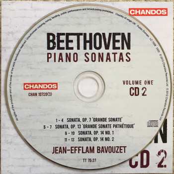 3CD Ludwig van Beethoven: Piano Sonatas 1