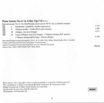 CD Ludwig van Beethoven: Piano Sonatas Nos.23 "Appassionata", 28, 30 & 31