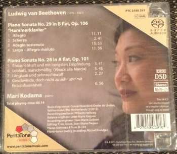 SACD Ludwig van Beethoven: Piano Sonatas Op. 101 & Op. 106 "Hammerklavier"