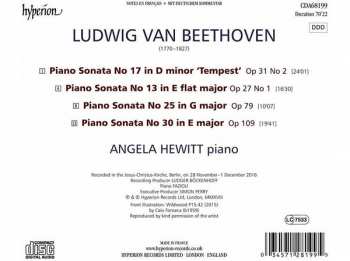 CD Ludwig van Beethoven: Piano Sonatas Op 27 No 1 ~ Op 31 No 2 ~ Op 79 ~ Op 109