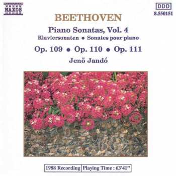 Album Ludwig van Beethoven: Piano Sonatas, Vol. 4