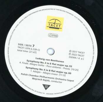 9LP/Doos Ludwig van Beethoven: TACET's Beethoven Symphonies (Symphonies Nos. 1-9 Complete Edition) LTD | NUM