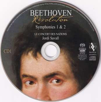 3SACD Ludwig van Beethoven: Revolution ∙ Symphonies 1 À 5 DIGI