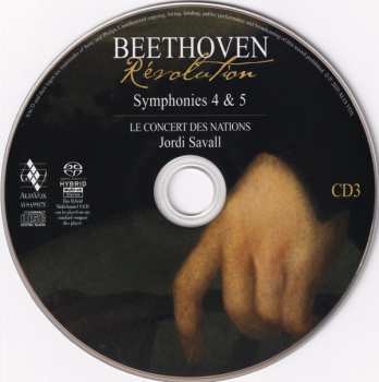 3SACD Ludwig van Beethoven: Revolution ∙ Symphonies 1 À 5 DIGI
