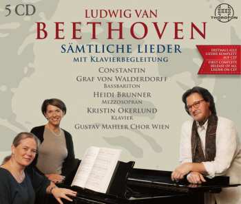 5CD Ludwig van Beethoven: Sämtliche Lieder Mit Klavierbegleitung