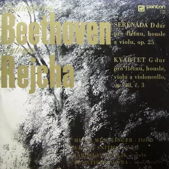 Ludwig van Beethoven: Serenáda D Dur Pro Flétnu, Housle A Violu, Op. 25 / Kvartet G Dur Pro Flétnu, Housle, Violu A Violoncello, Op. 98, Č. 3