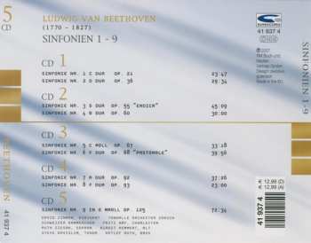 5CD Ludwig van Beethoven: Sinfonien 1-9
