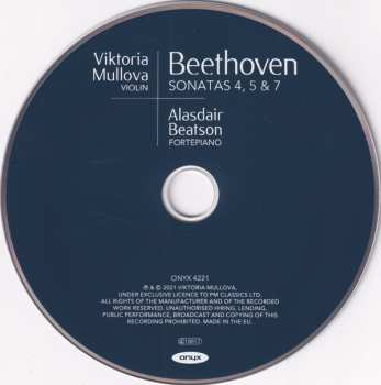 CD Ludwig van Beethoven: Sonatas 4, 5 & 7 DIGI