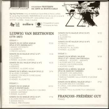 3CD/Doos Ludwig van Beethoven: Sonates Vol.1