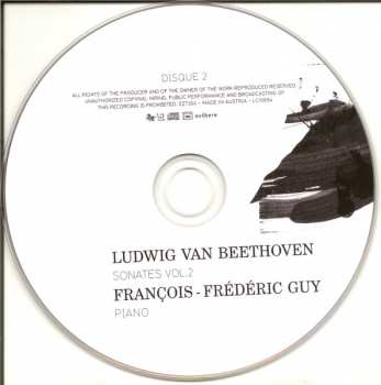3CD/Doos Ludwig van Beethoven: Sonates Vol.2