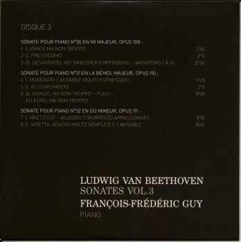 3CD/Doos Ludwig van Beethoven: Sonates Vol.3