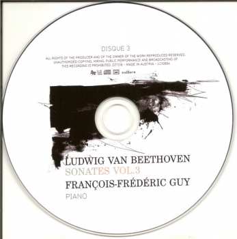 3CD/Doos Ludwig van Beethoven: Sonates Vol.3