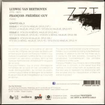 3CD/Doos Ludwig van Beethoven: Sonates Vol.3