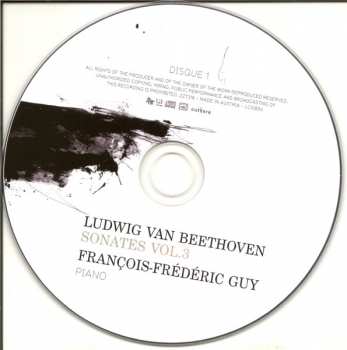 3CD/Doos Ludwig van Beethoven: Sonates Vol.3