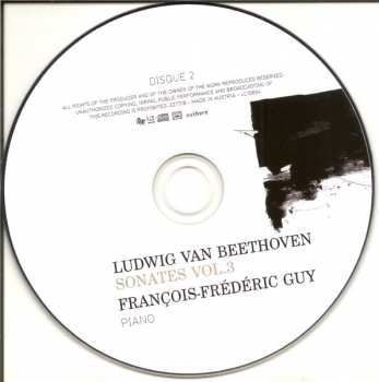 3CD/Doos Ludwig van Beethoven: Sonates Vol.3
