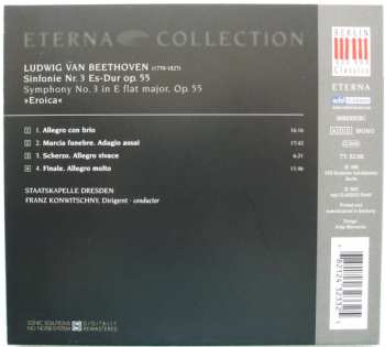 CD Ludwig van Beethoven: Symphonie No. 3 "Eroica" DIGI