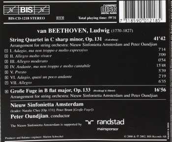 CD Ludwig van Beethoven: String Quartet In C Sharp Minor, Op. 131 / Große Fuge, Op. 133