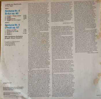 LP Ludwig van Beethoven: Sinfonien Nr. 4 Und 5