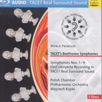 3Blu-ray Ludwig van Beethoven: TACET's Beethoven Symphonies / Symphonies Nos. 1-9