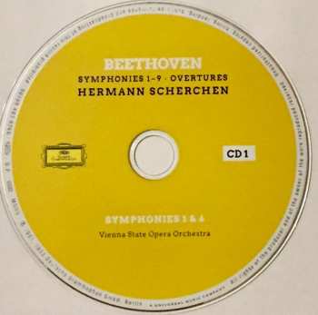 8CD/Doos Ludwig van Beethoven: Symphonies 1-9 · Overtures