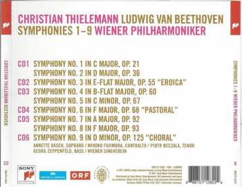 6CD/Doos Ludwig van Beethoven: Symphonies