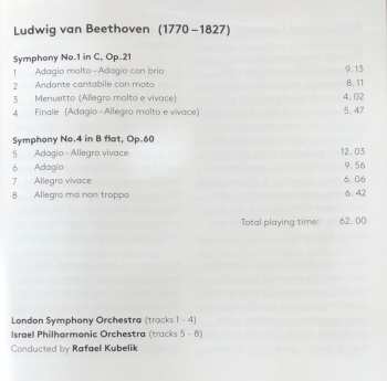 SACD Ludwig van Beethoven: Symphonies No. 1 & 4