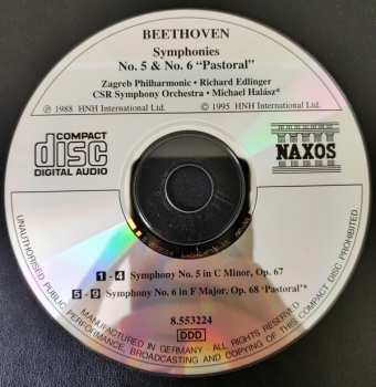 CD Ludwig van Beethoven: Symphonies No.5 & No. 6 "Pastoral"
