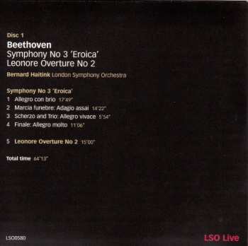 Doos/6SACD Ludwig van Beethoven: Symphonies Nos 1-9