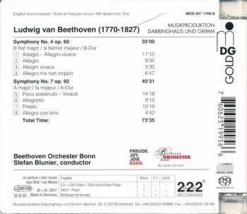 SACD Ludwig van Beethoven: Symphonies Nos. 4 & 7