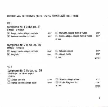 6CD/Doos Ludwig van Beethoven: Symphonies Nos.1-9 