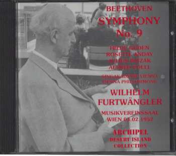 CD Ludwig van Beethoven: Symphony No. 9 (Live 03.02.1952 Musikvereinssaal Wien)