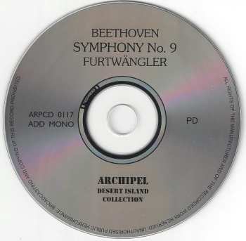 CD Ludwig van Beethoven: Symphony No. 9 (Live 03.02.1952 Musikvereinssaal Wien)