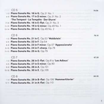 9CD/Doos Ludwig van Beethoven: The Complete Piano Sonatas · Bagatelles