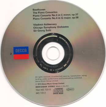 3CD Ludwig van Beethoven: The Piano Concertos