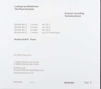CD Ludwig van Beethoven: The Piano Sonatas, Volume II - Sonatas Opp. 10 And 13