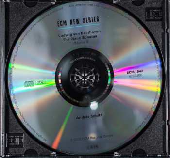 CD Ludwig van Beethoven: The Piano Sonatas, Volume II - Sonatas Opp. 10 And 13
