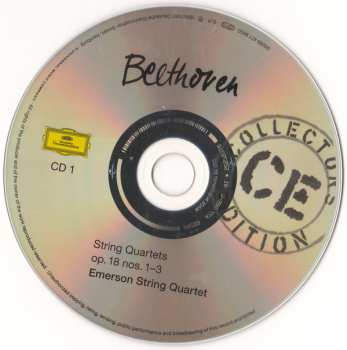 7CD/Doos Ludwig van Beethoven: The String Quartets