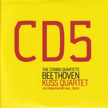 8CD/Doos Ludwig van Beethoven: The String Quartets (Live From Suntory Hall, Tokyo)