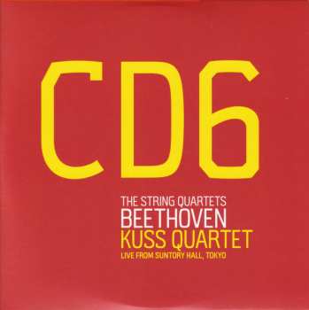 8CD/Doos Ludwig van Beethoven: The String Quartets (Live From Suntory Hall, Tokyo)